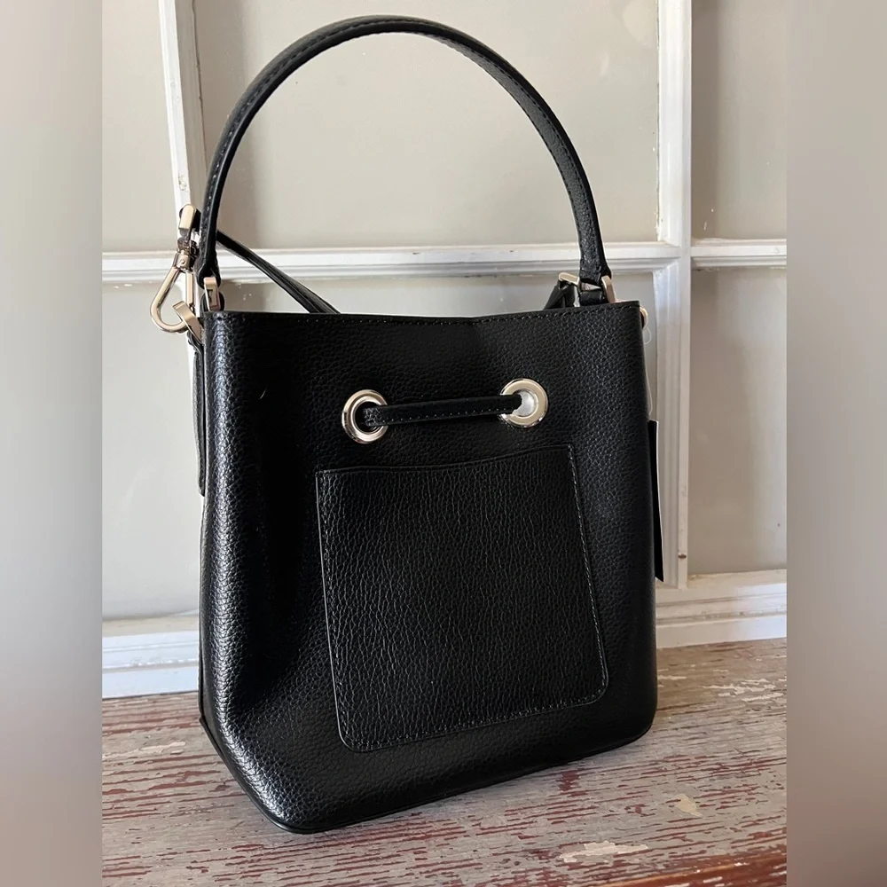 NEW! KATE SPADE Eva Small Bucket Bag in Black